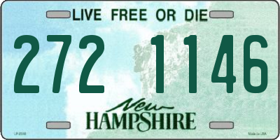 NH license plate 2721146