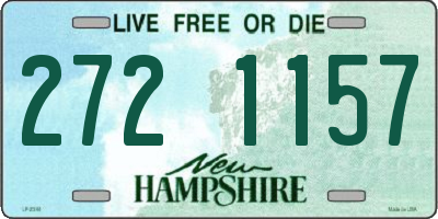 NH license plate 2721157