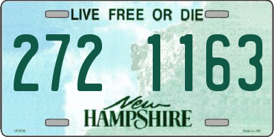 NH license plate 2721163