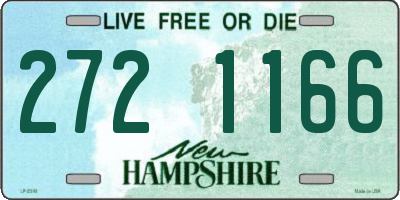 NH license plate 2721166