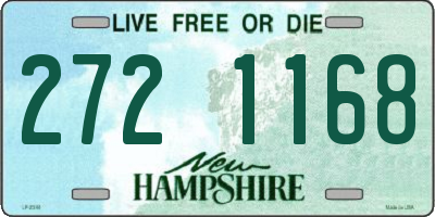 NH license plate 2721168