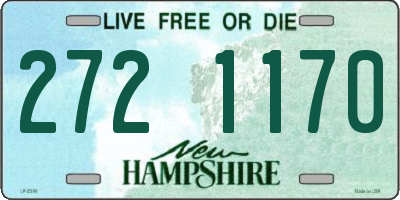 NH license plate 2721170