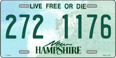 NH license plate 2721176