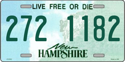 NH license plate 2721182