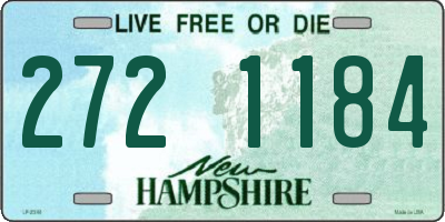 NH license plate 2721184