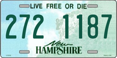 NH license plate 2721187