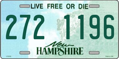 NH license plate 2721196