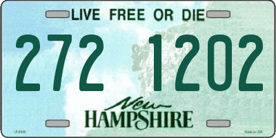 NH license plate 2721202