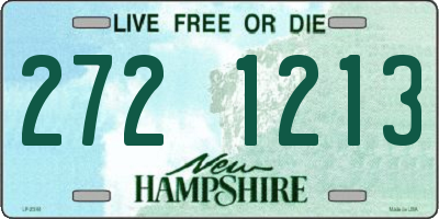 NH license plate 2721213