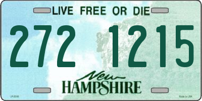 NH license plate 2721215