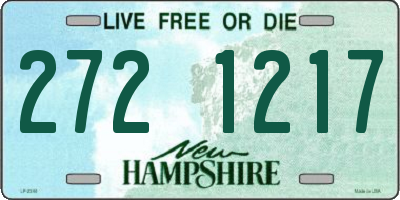 NH license plate 2721217