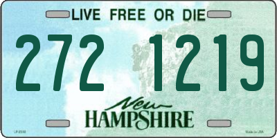 NH license plate 2721219