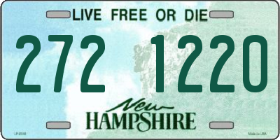 NH license plate 2721220