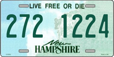 NH license plate 2721224