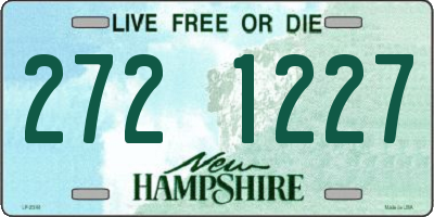 NH license plate 2721227