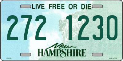 NH license plate 2721230