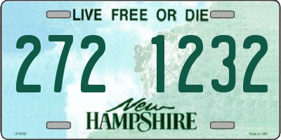 NH license plate 2721232