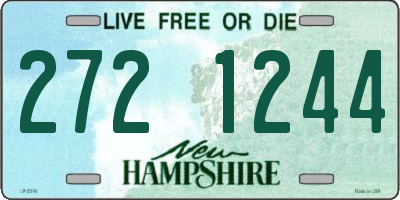 NH license plate 2721244