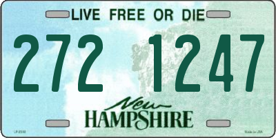 NH license plate 2721247