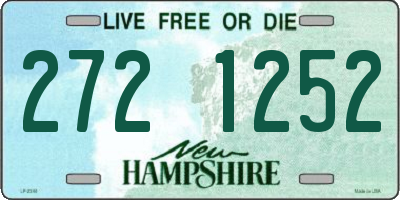 NH license plate 2721252
