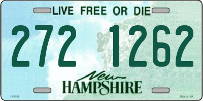NH license plate 2721262
