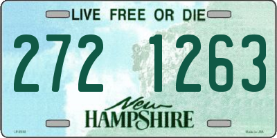 NH license plate 2721263