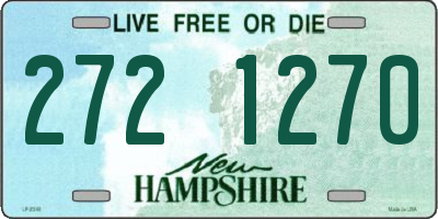 NH license plate 2721270