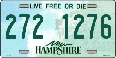 NH license plate 2721276