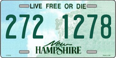 NH license plate 2721278