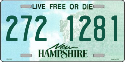 NH license plate 2721281