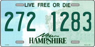 NH license plate 2721283