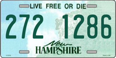 NH license plate 2721286