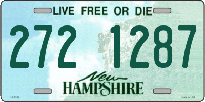 NH license plate 2721287