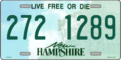 NH license plate 2721289