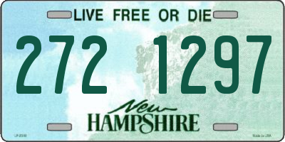 NH license plate 2721297