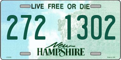 NH license plate 2721302