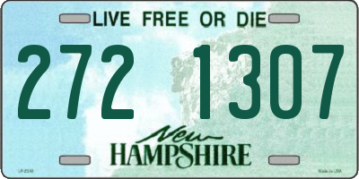 NH license plate 2721307