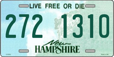 NH license plate 2721310