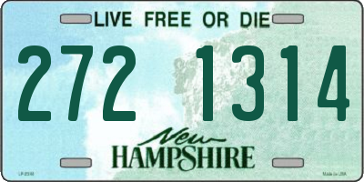 NH license plate 2721314