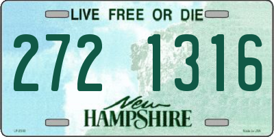 NH license plate 2721316