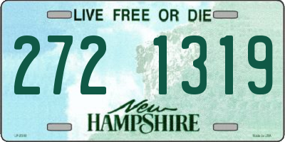 NH license plate 2721319