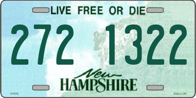 NH license plate 2721322
