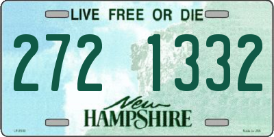 NH license plate 2721332