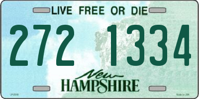 NH license plate 2721334