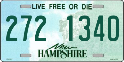 NH license plate 2721340