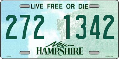 NH license plate 2721342