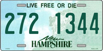 NH license plate 2721344