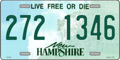 NH license plate 2721346