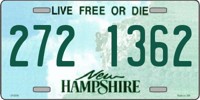 NH license plate 2721362
