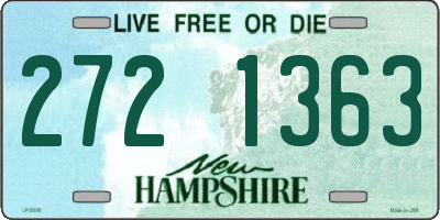 NH license plate 2721363
